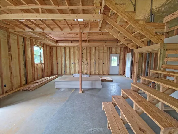 a view of lobby with furniture