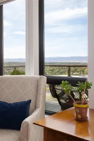 a view of sitting space with furniture