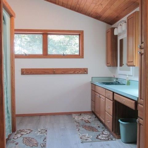 257 Conover Pass Road Acme, PA 15610 - Photo 20 of 25 This very spacious Master Bath has been updated and has plenty of cabinets for storage and counter space