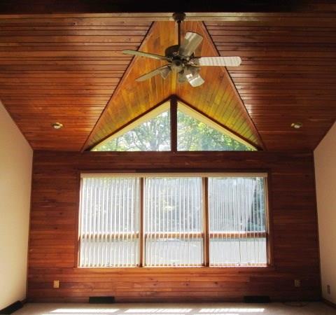 257 Conover Pass Road Acme, PA 15610 - Photo 7 of 25 Incredible view of the this ceiling which was lovingly built and cared for. This Family Room has many options for furniture placement.