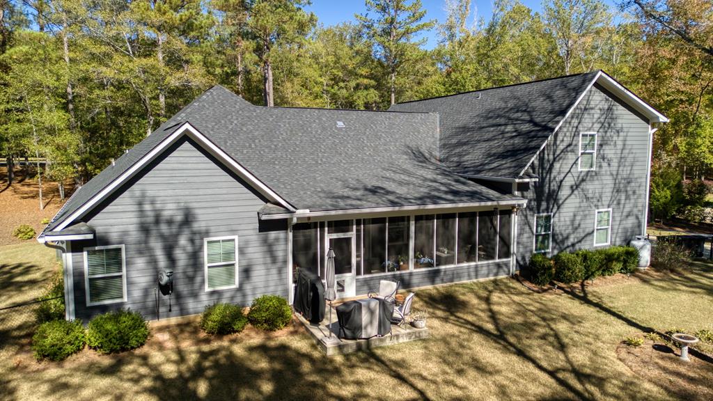 2800 Hopewell Church Road Pine Mountain, GA 31822 - Photo 7 of 39 a view of house with backyard and glass windows