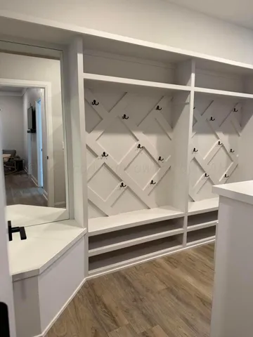 a view of walk in closet