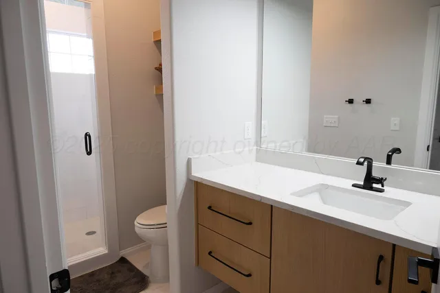 a outdoor living space with furniture