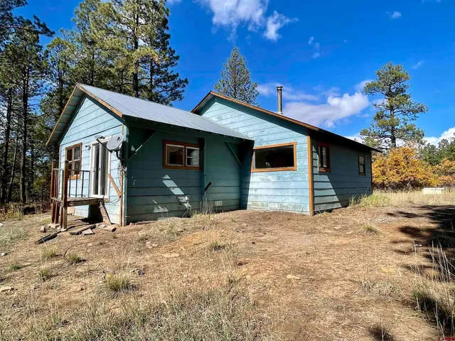 a house with a outdoor space