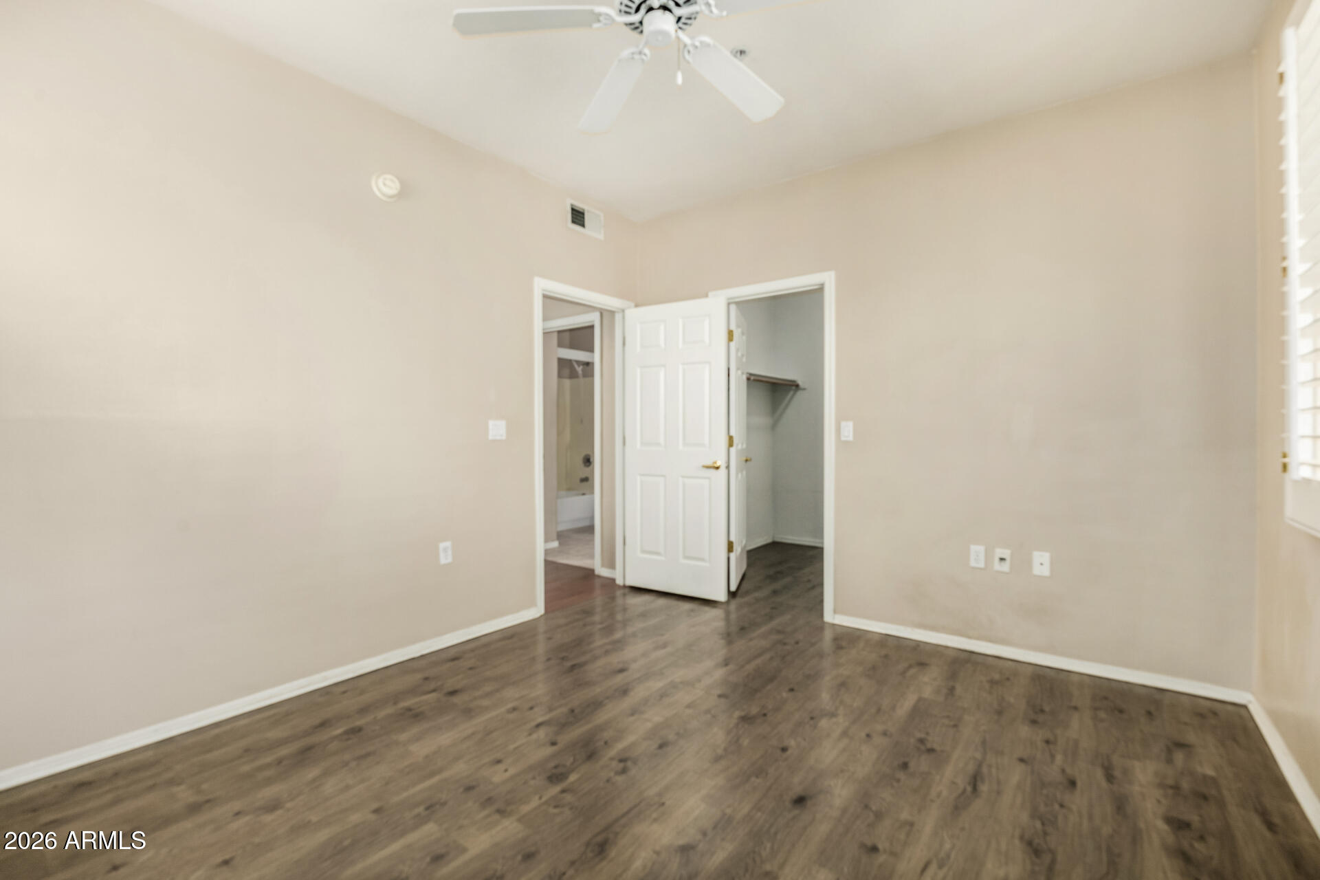 1445 East Broadway Road, Unit 116 Tempe, AZ 85282 - Photo 23 of 36 wooden floor in an empty room