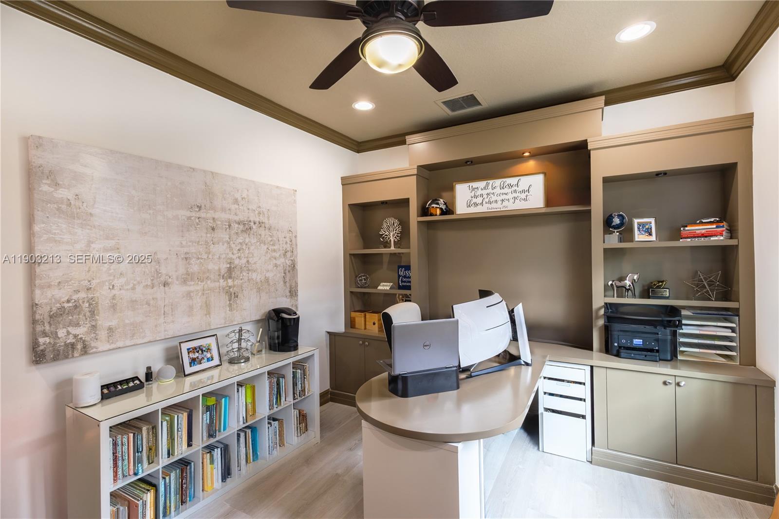 8292 Triana Point Avenue Boynton Beach, FL 33473 - Photo 15 of 60 a kitchen with a stove and a bookshelf