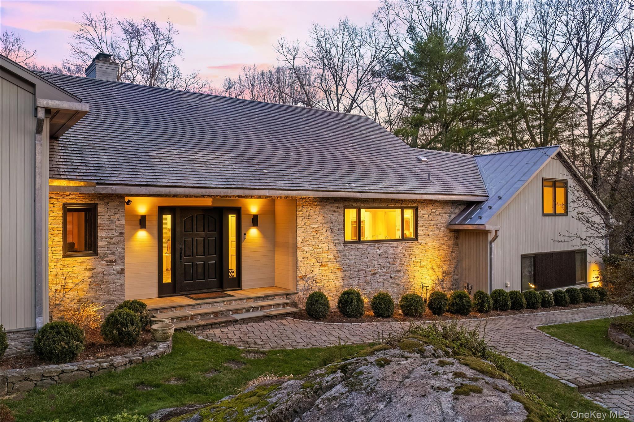 112 Woodlands Road Harrison, NY 10528 - Photo 35 of 43 BRICK BATHS LEADING TO FRONT DOOR