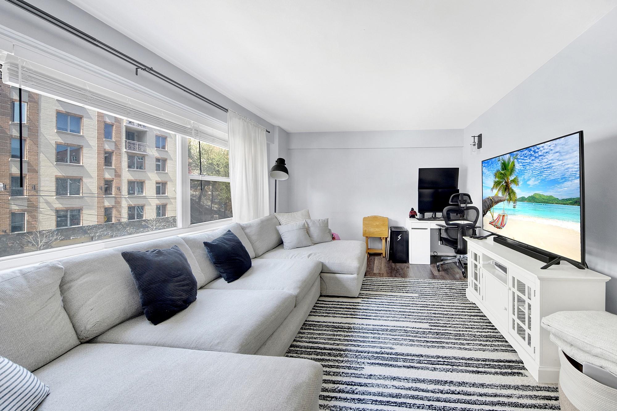 3130 Irwin Avenue, Unit 2C Bronx, NY 10463 - Photo 2 of 30 Living room with LVP flooring