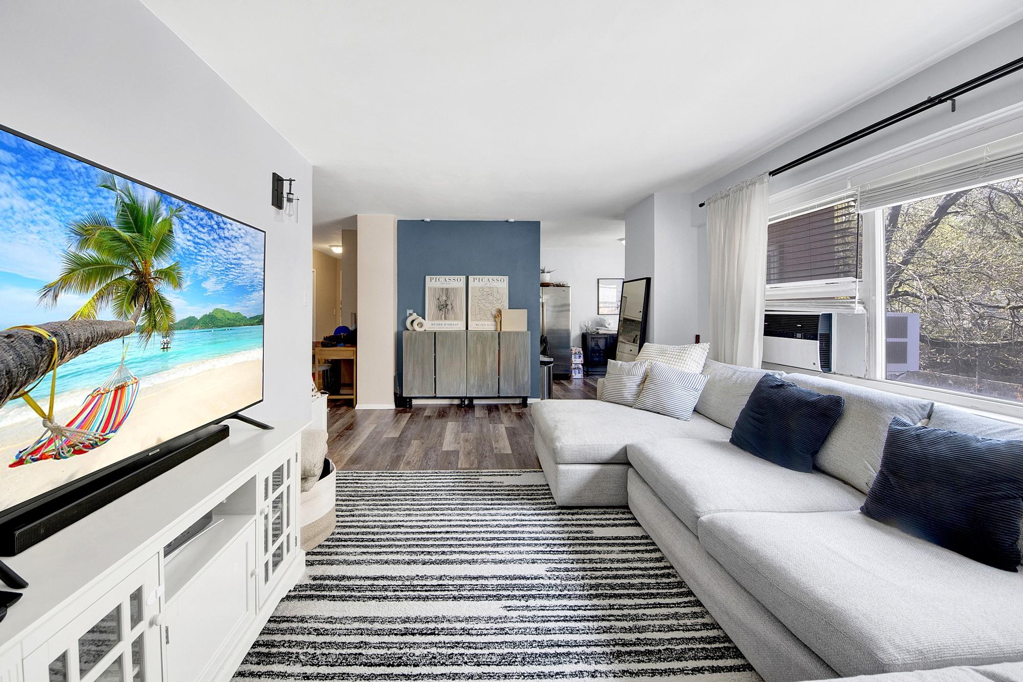 3130 Irwin Avenue, Unit 2C Bronx, NY 10463 - Photo 3 of 30 Living room with LVP flooring