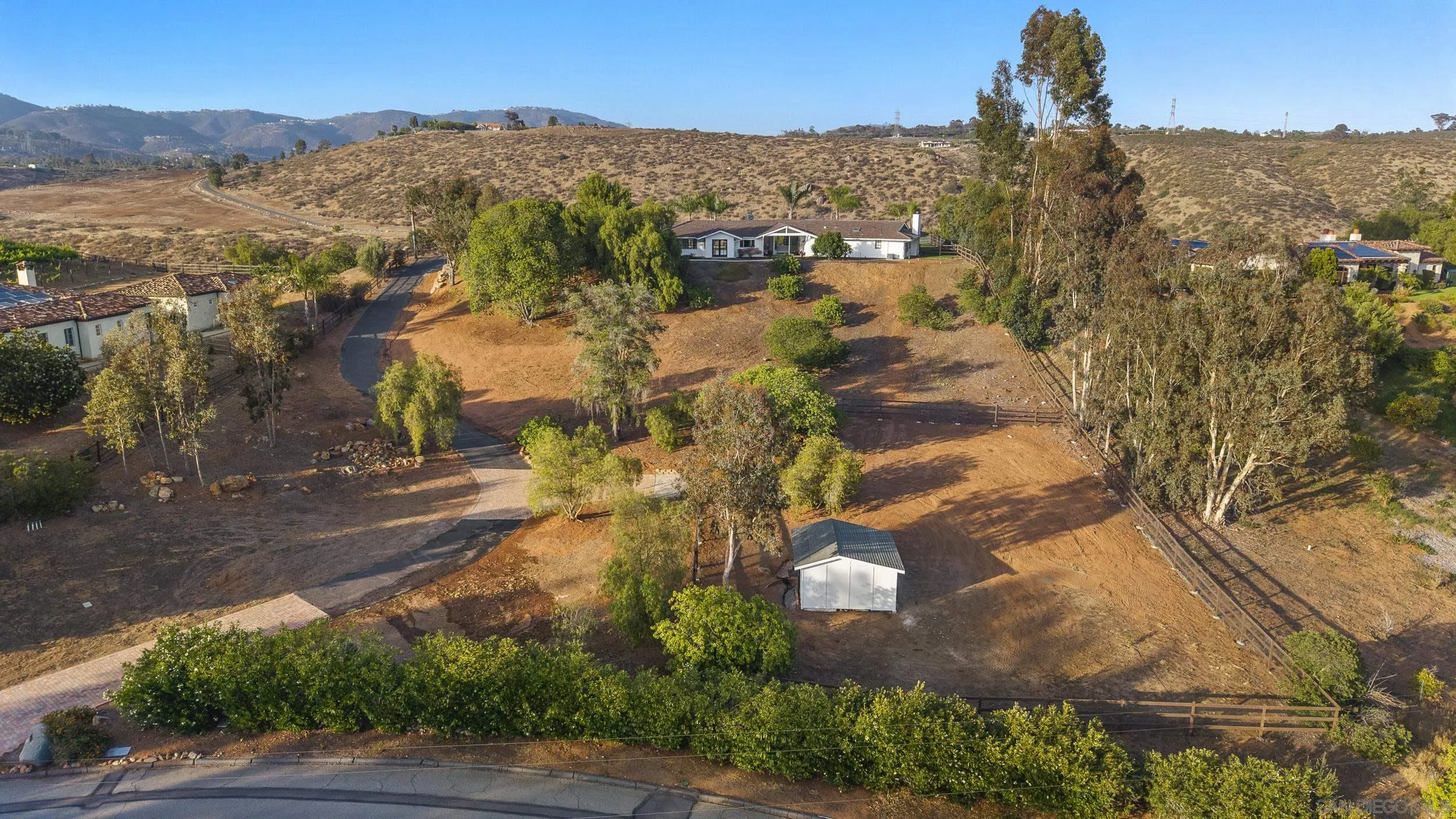 16551 Zumaque Street Rancho Santa Fe, CA 92067 - Photo 50 of 58 Aerial View
