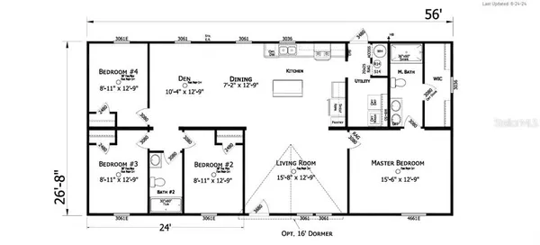 a picture of a floor plan