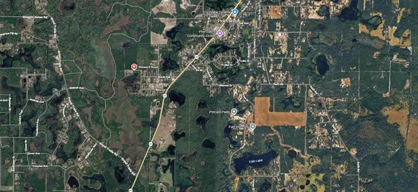 a bird view of location