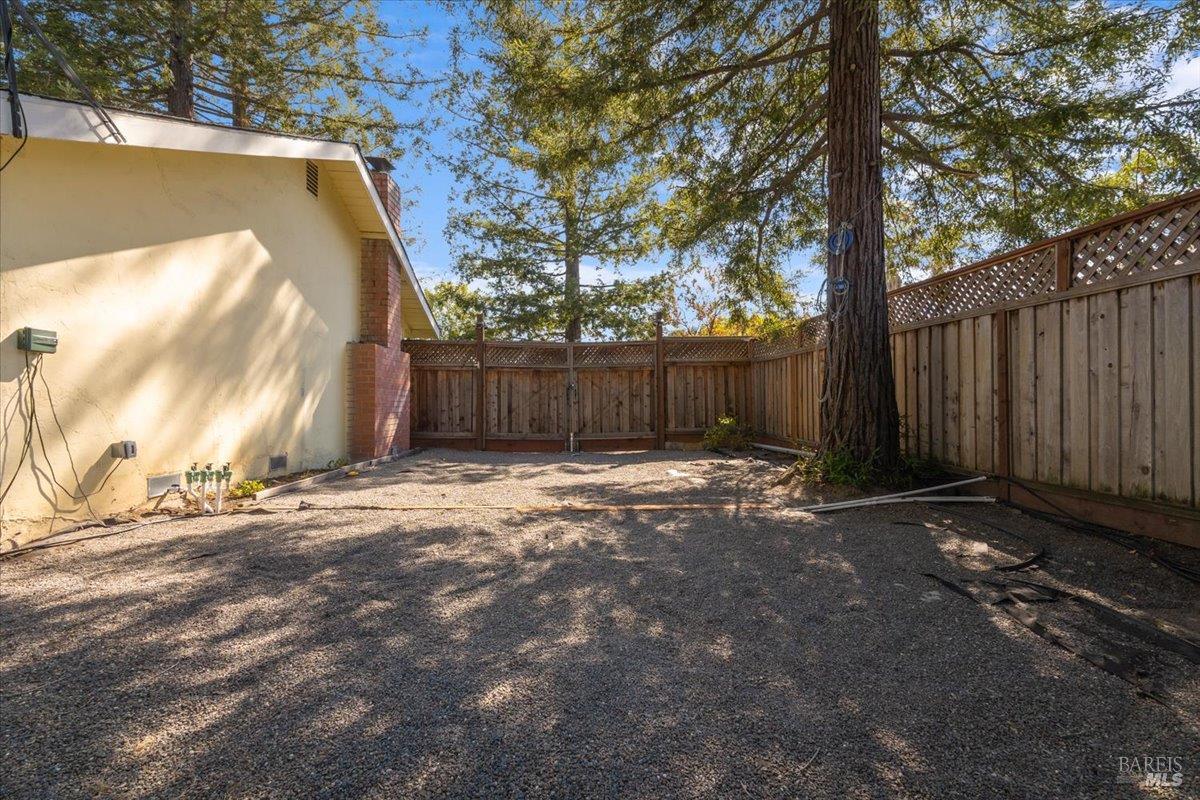 2216 Fremont Drive Santa Rosa, CA 95409 - Photo 30 of 36 large area for RV parking with double gate