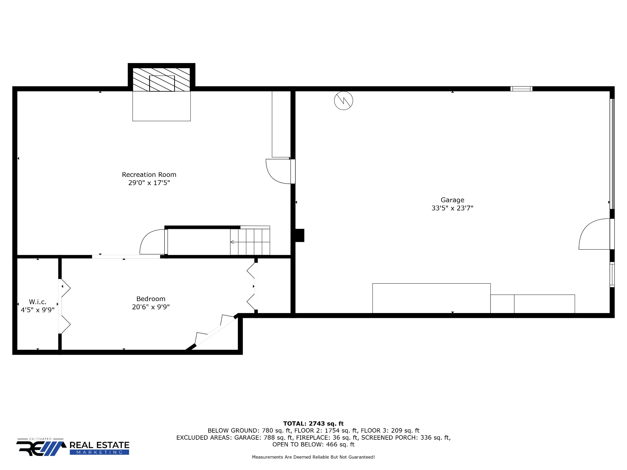 1370 Dunbar Cave Road Clarksville, TN 37043 - Photo 61 of 63 a picture of a room with a white wall and a refrigerator