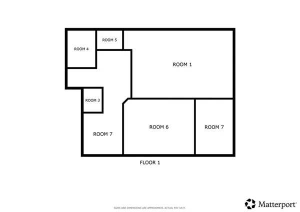 a picture of a floor plan