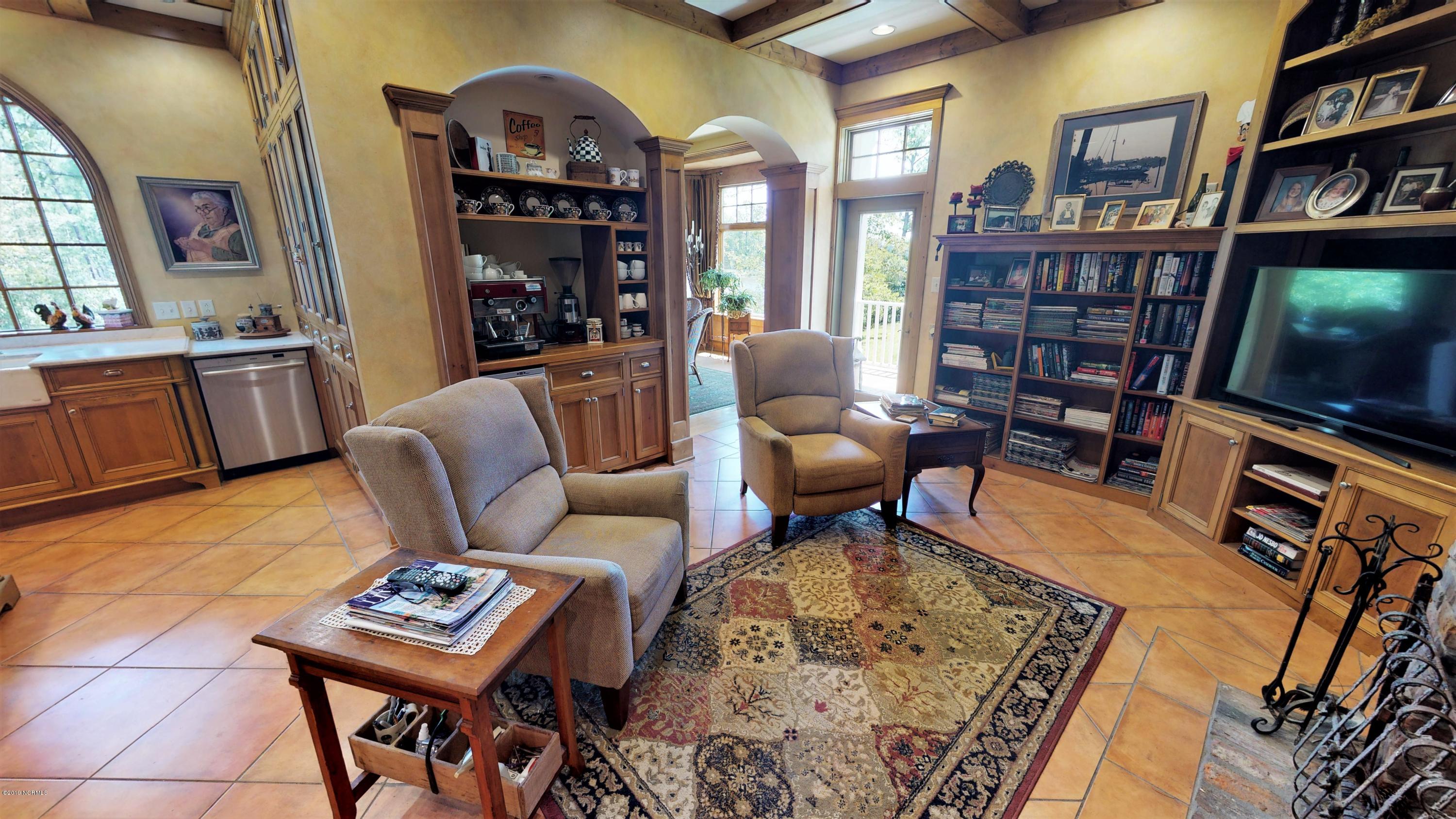 1600 Pasture Point Road Merritt, NC 28556 - Photo 19 of 116 Keeping Room w/Built-in Espresso Maker