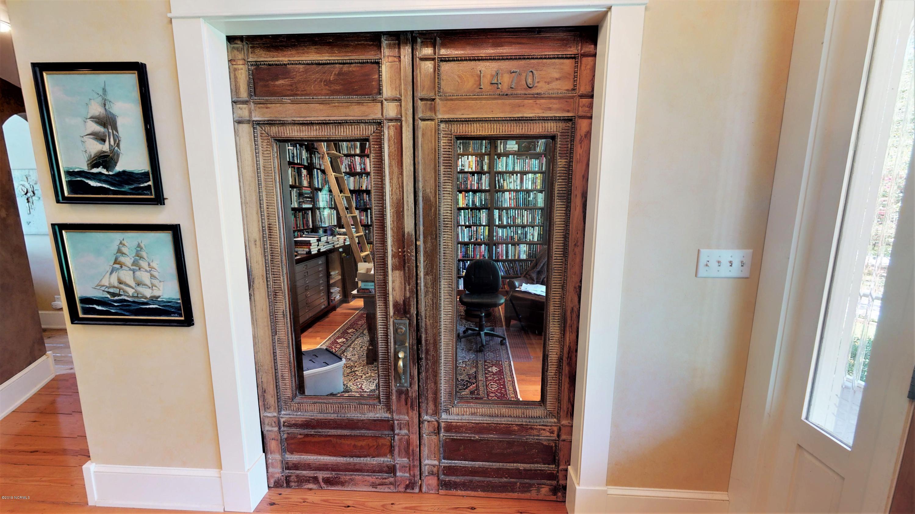 1600 Pasture Point Road Merritt, NC 28556 - Photo 7 of 116 Library w/Antique Doors