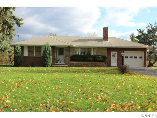 8595 North Main Street Evans, NY 14006 - Photo 1 of 1 Exterior Front All brick Ranch in a great location
