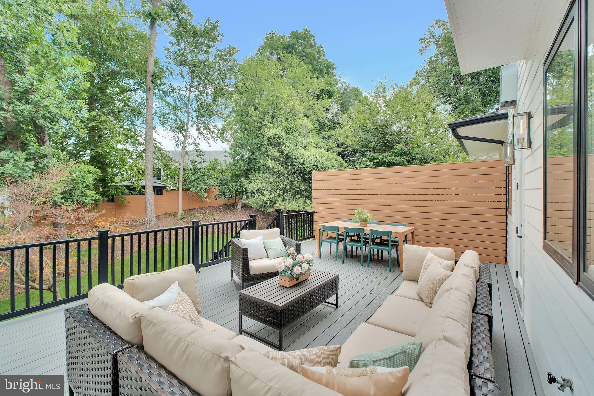 6226 Kellogg Drive McLean, VA 22101 - Photo 77 of 89 a view of a patio on the roof deck