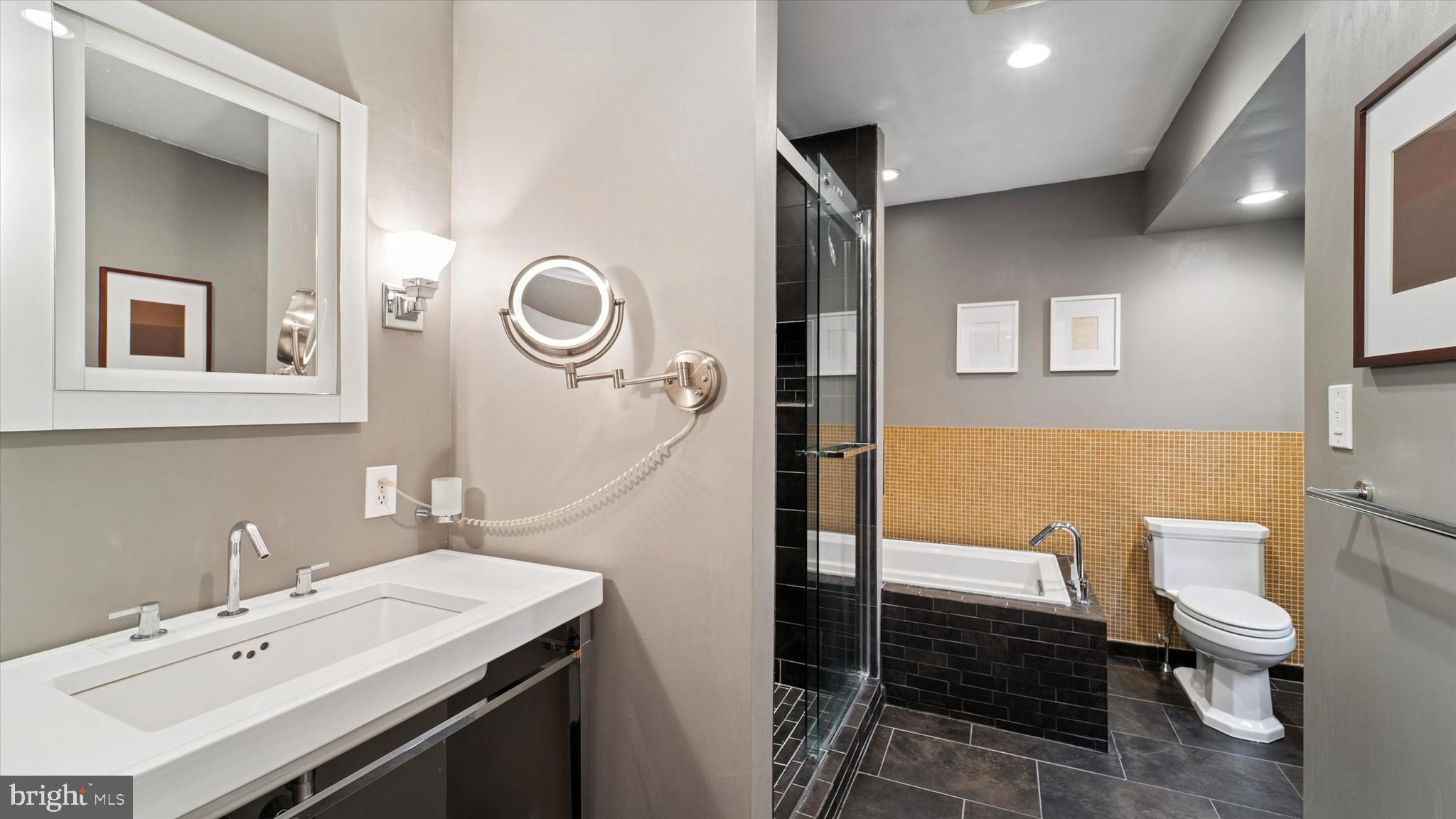 115 Union Mill Terrace Mount Laurel, NJ 08054 - Photo 22 of 31 a bathroom with a sink mirror and toilet