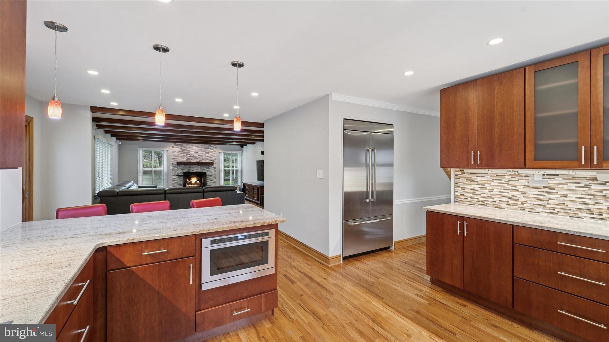 115 Union Mill Terrace Mount Laurel, NJ 08054 - Photo 10 of 31 a kitchen with stainless steel appliances granite countertop a stove and a refrigerator