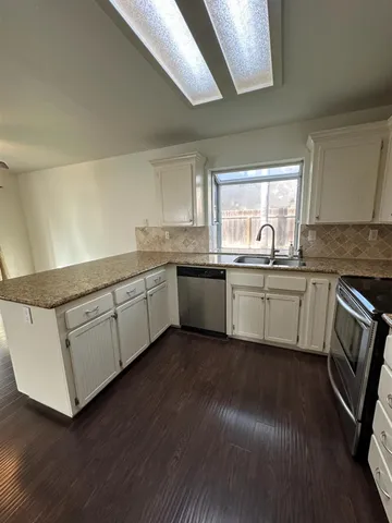 wooden floor in an empty room