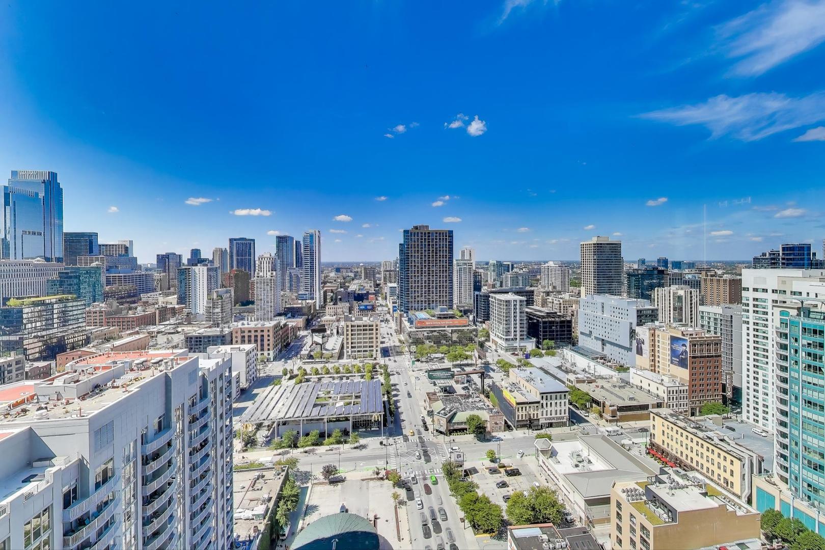 33 West Ontario Street, Unit 30G Chicago, IL 60654 - Photo 6 of 25 a city view with lot of high rise buildings