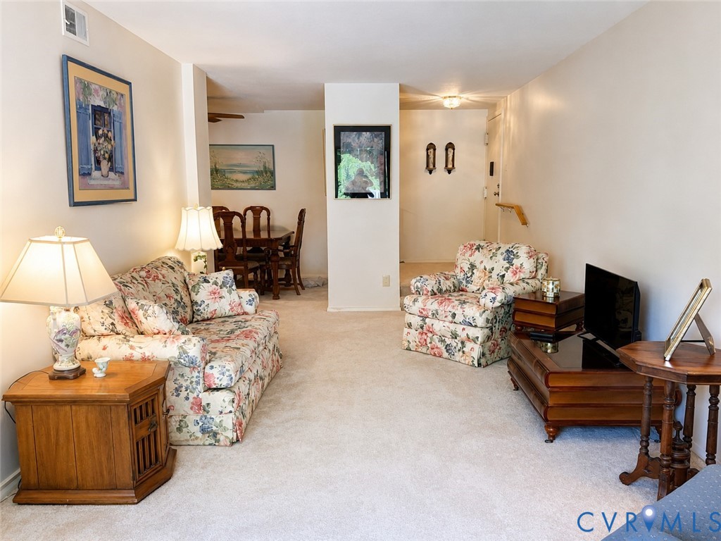 1507 Bronwyn Road, Unit T3 Henrico, VA 23238 - Photo 2 of 42 Wall-to-wall carpeting throughout, with a defined