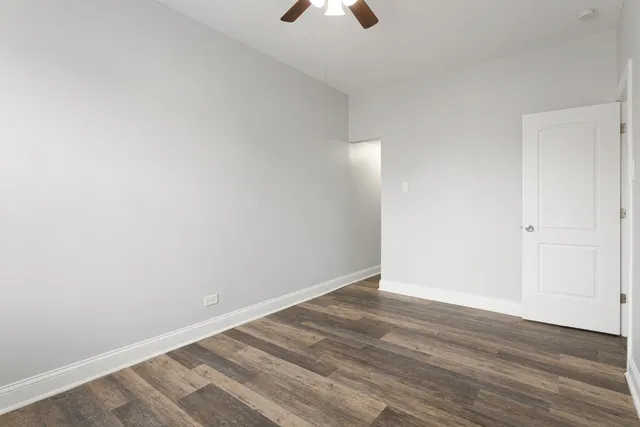 wooden floor in an empty room