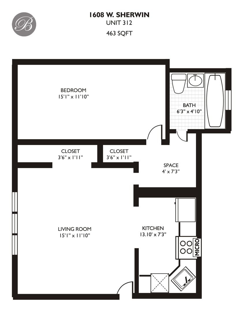 1608 West Sherwin Avenue, Unit 412 Chicago, IL 60626 - Photo 9 of 11