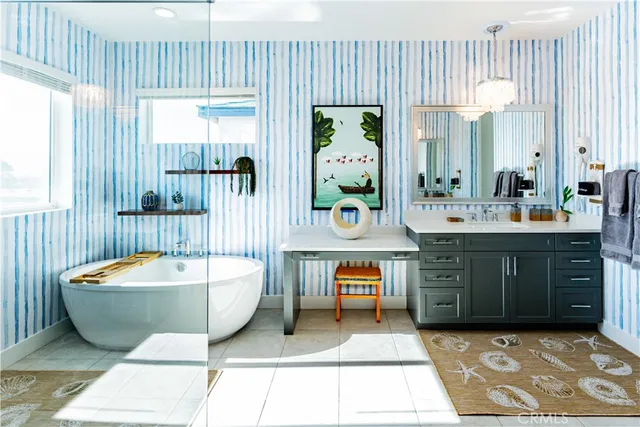 a view of a chairs and table in patio