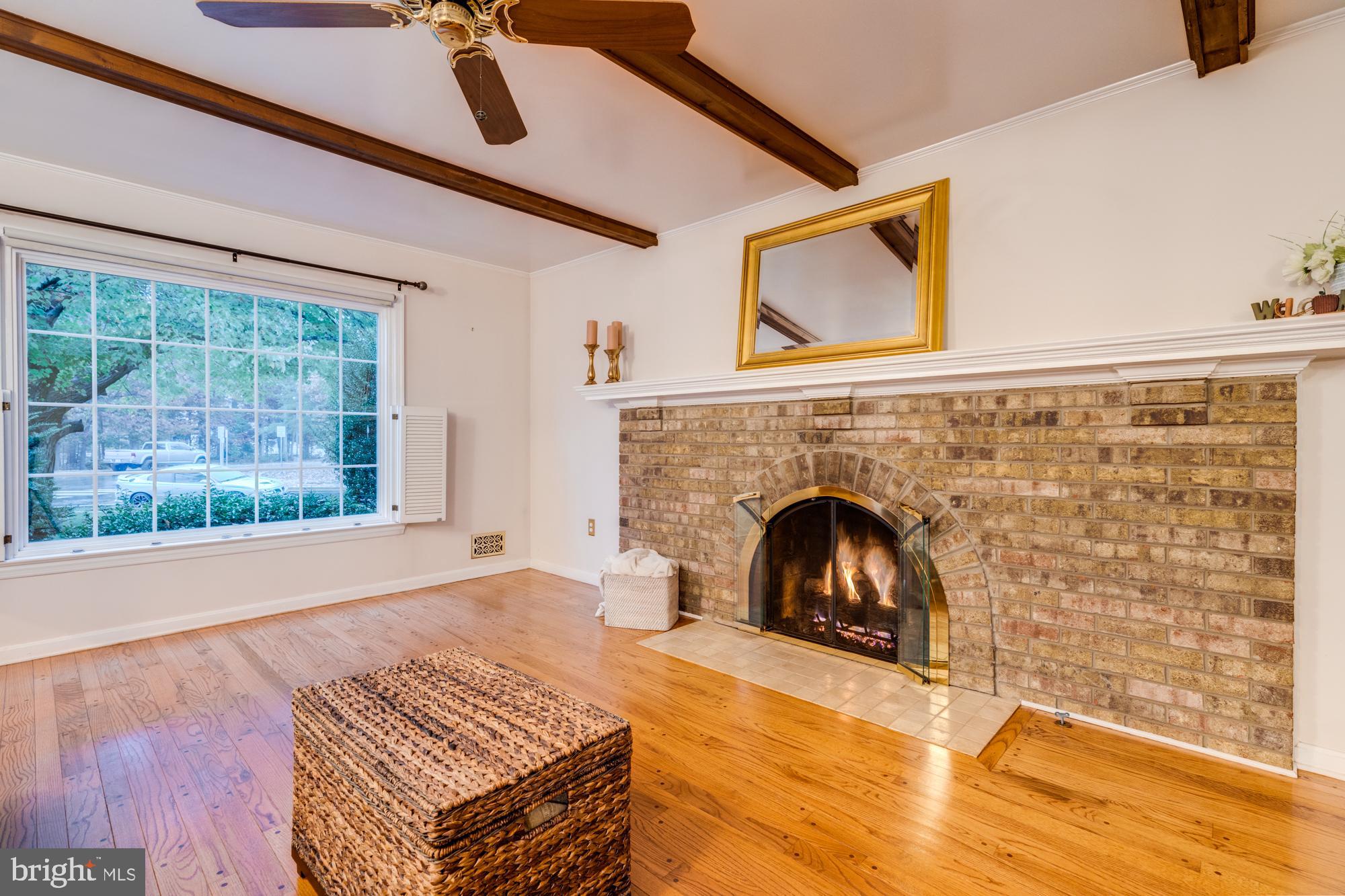 8116 Northumberland Road Springfield, VA 22153 - Photo 21 of 54 Alluring gas fireplace is focal point of the room