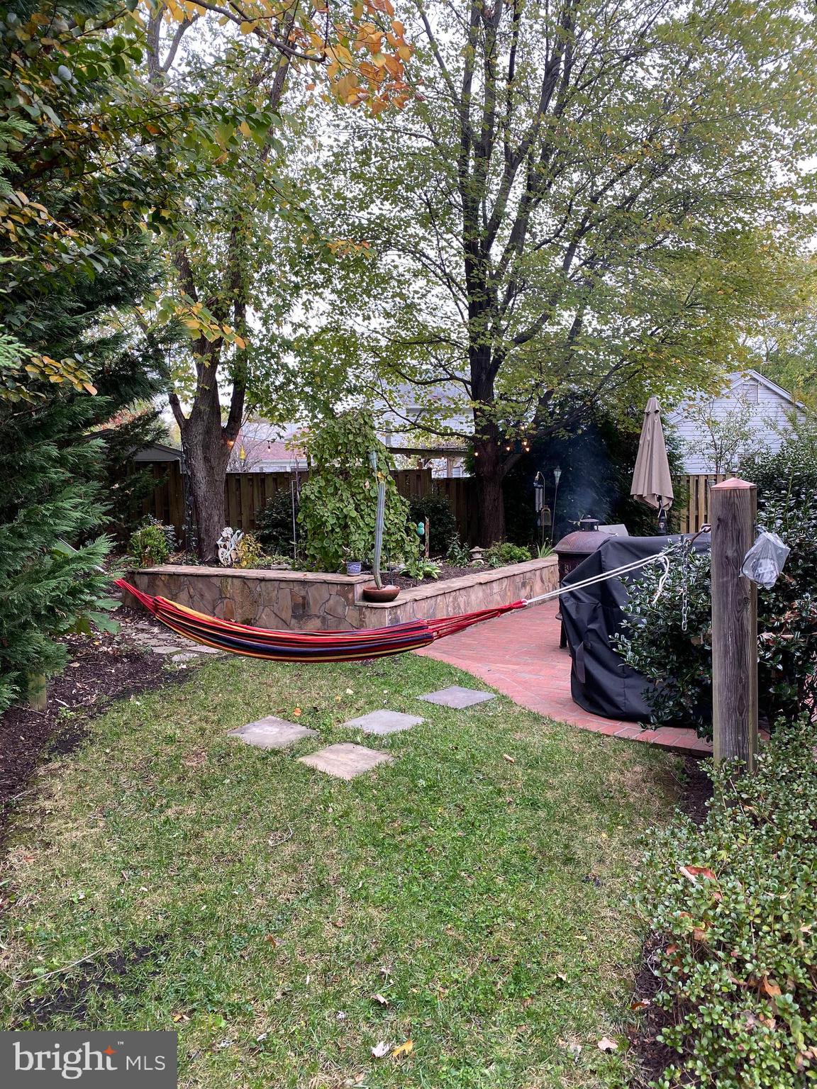 8116 Northumberland Road Springfield, VA 22153 - Photo 40 of 54 Relax in rear yard hammock