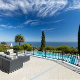 a view of a patio with a patio