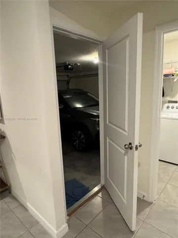 a view of a walk in closet