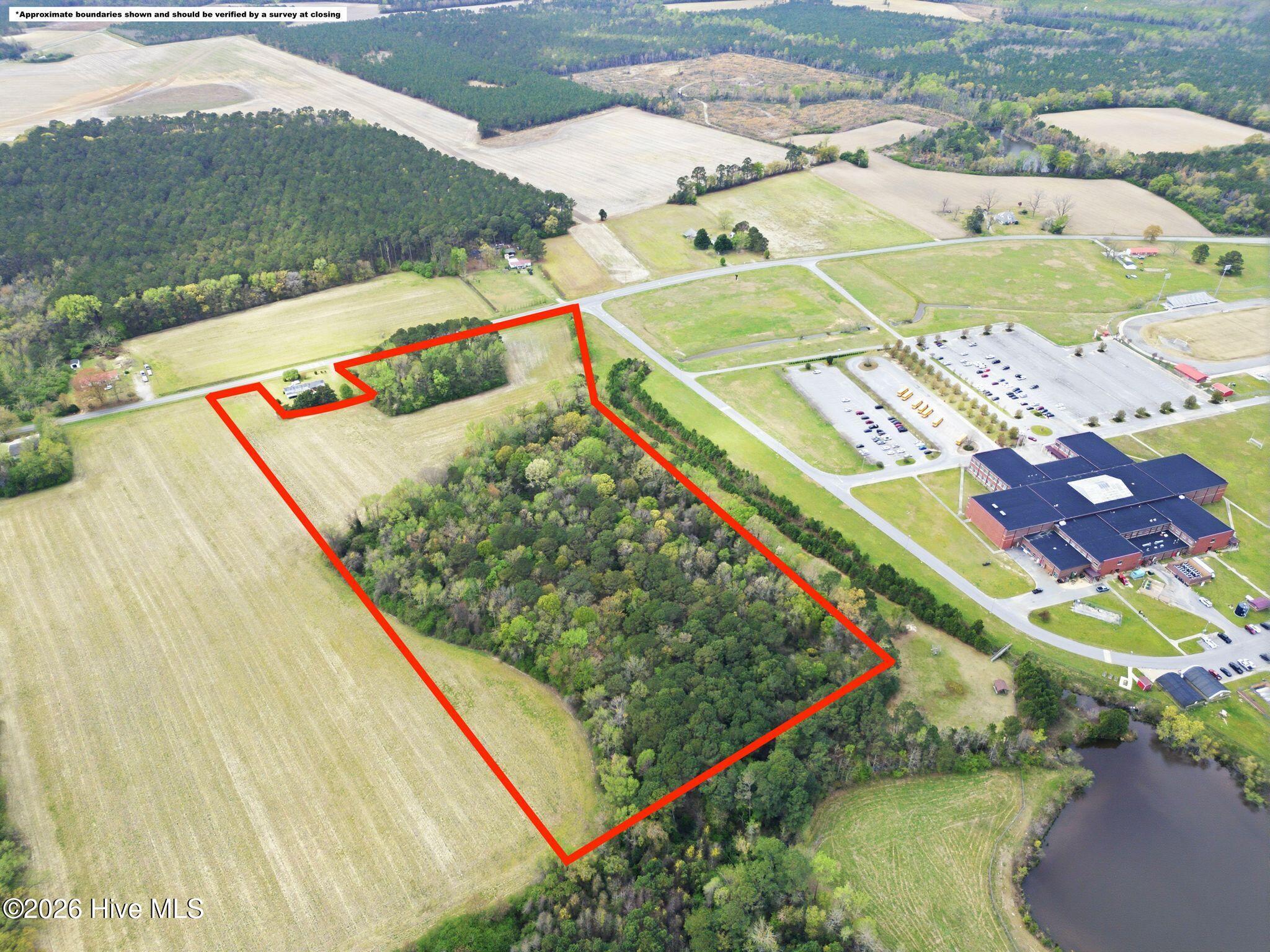 18-ac Kader Merritt Road Rose Hill, NC 28458 - Photo 4 of 13 Boundary lines are approximate and for illustrative purposes only. Refer to survey for exact boundaries