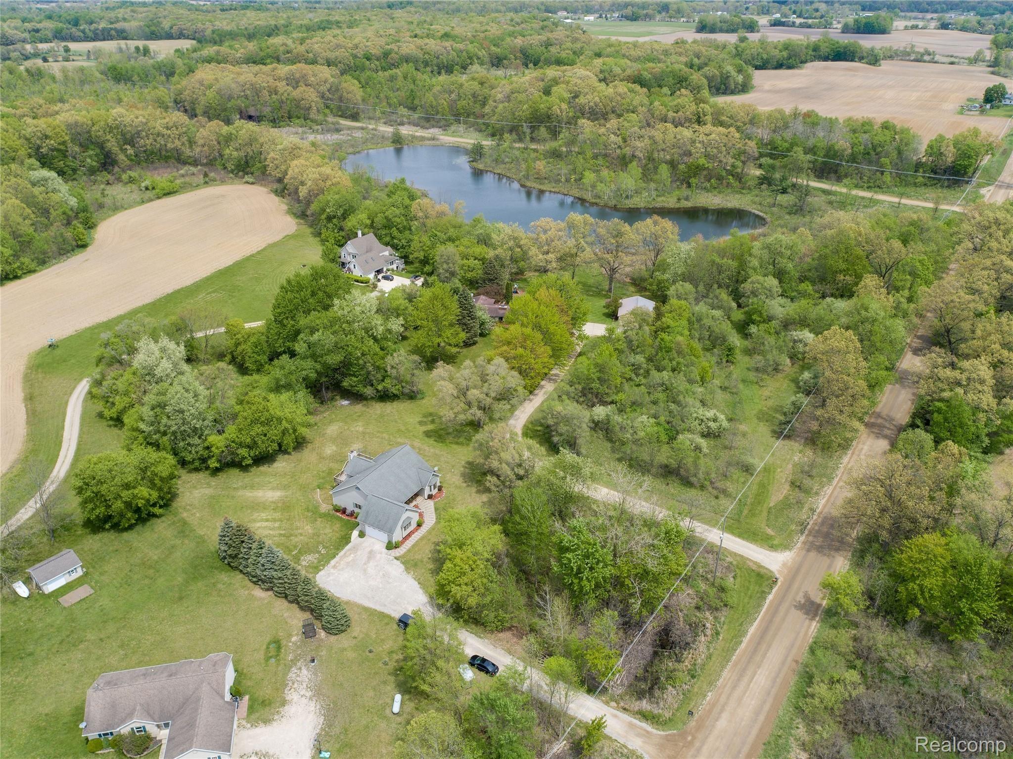 5150 Chase Lake Road Fowlerville, MI 48836 - Photo 31 of 34 Aerial