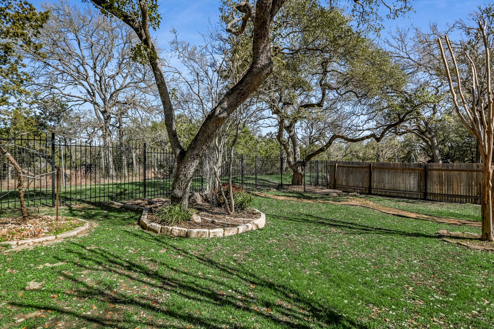 7416 Brecourt Manor Way Austin, TX 78739 - Photo 18 of 21 a view of a park with large trees