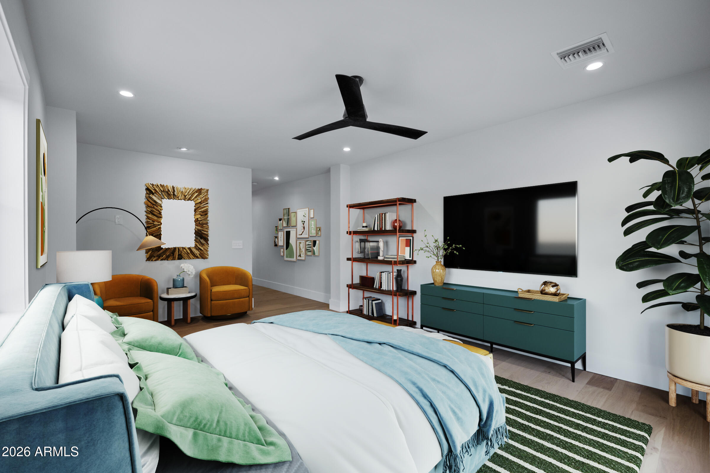 3616 East Fairmount Avenue Phoenix, AZ 85018 - Photo 12 of 58 Master suite