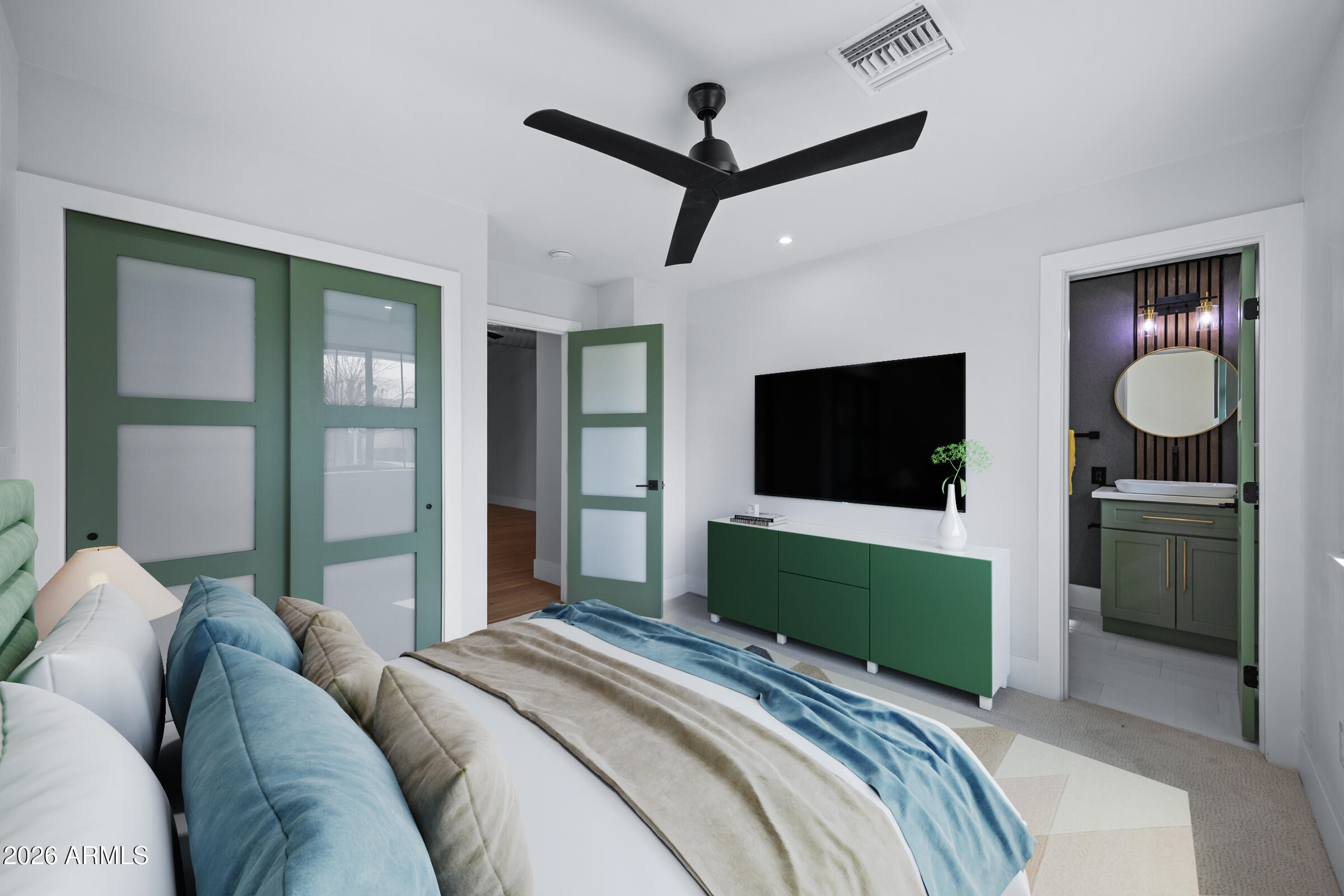 3616 East Fairmount Avenue Phoenix, AZ 85018 - Photo 18 of 58 Seconary bedoom 1