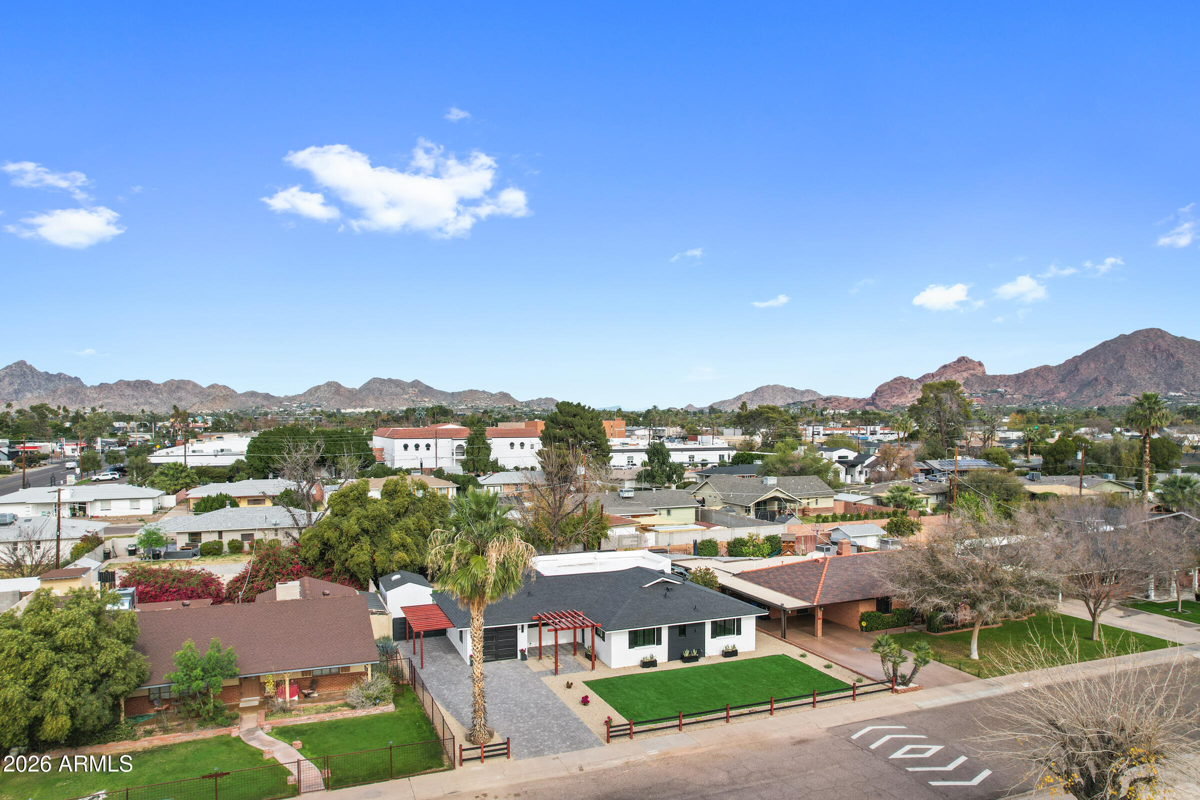 3616 East Fairmount Avenue Phoenix, AZ 85018 - Photo 51 of 58 Aerial view!
