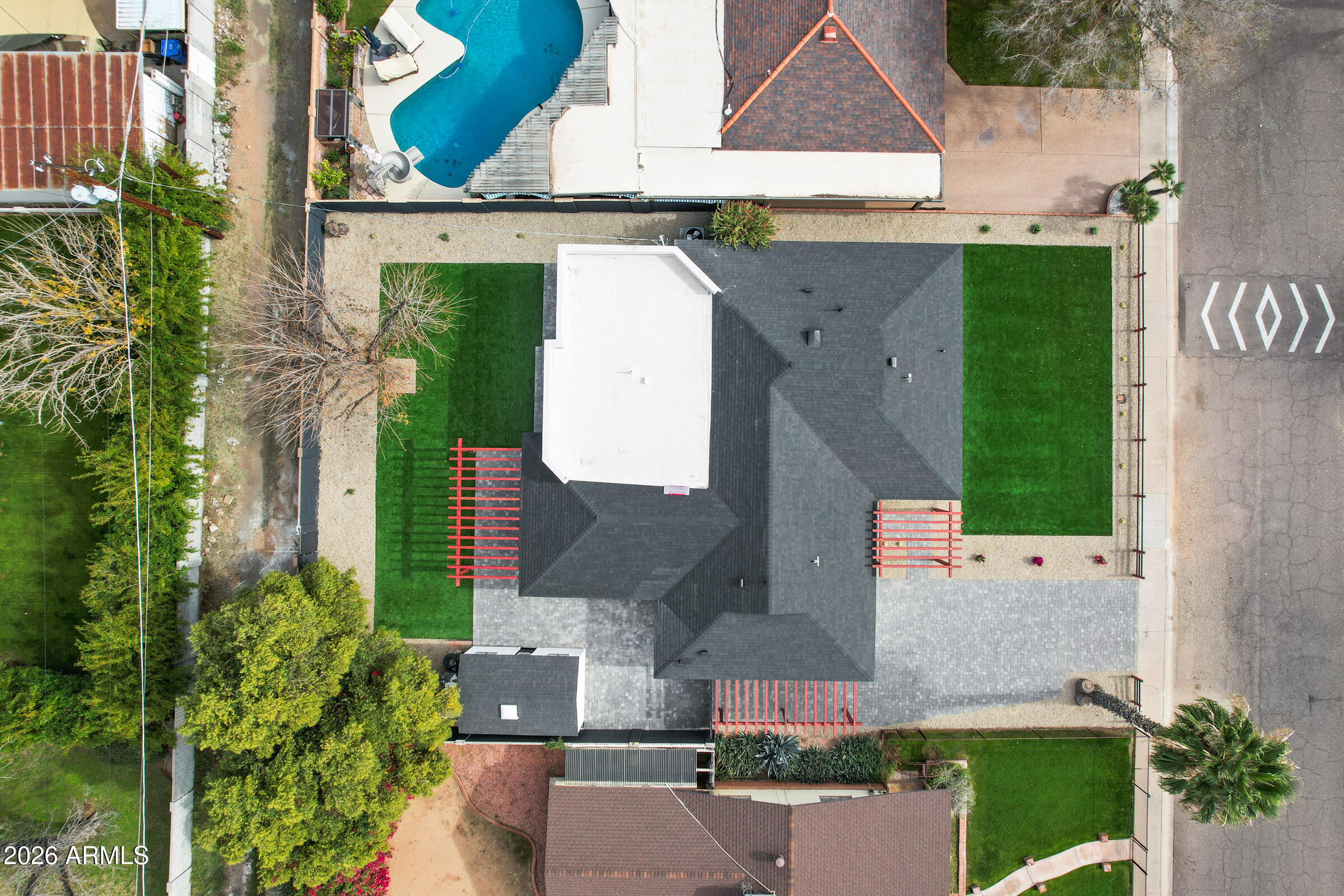 3616 East Fairmount Avenue Phoenix, AZ 85018 - Photo 52 of 58 Aeriel view!