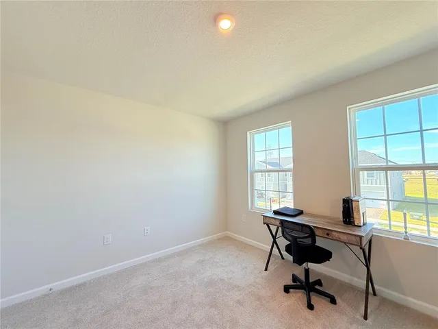 a view of a workspace with a window