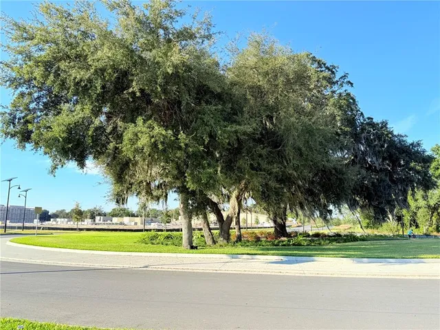 a view of a swimming pool and a yard