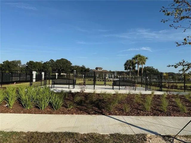 a view of a lake with a mountain in the background