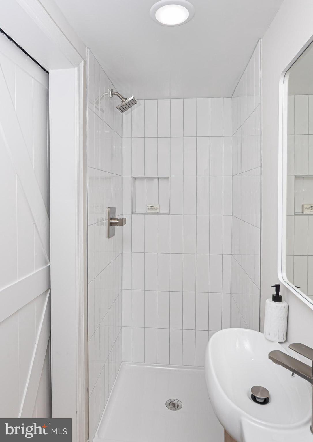 1015 Stamford Road Baltimore, MD 21229 - Photo 27 of 31 a bathroom with a shower and a sink