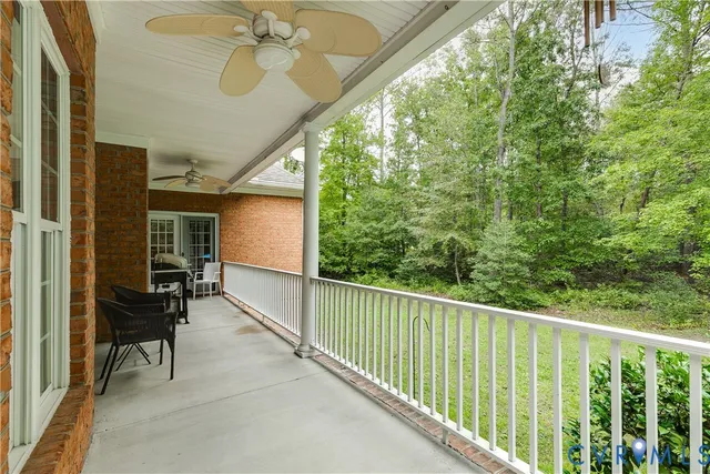 a view of outdoor space with seating area