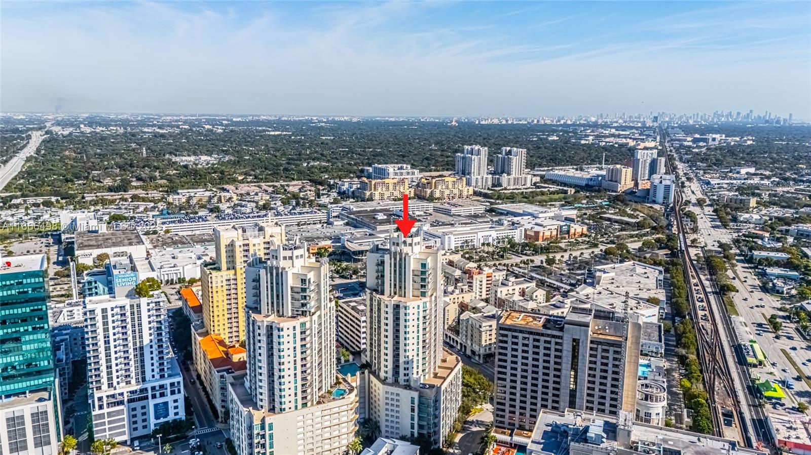 9055 Southwest 73rd Court, Unit 207 Miami, FL 33156 - Photo 22 of 22 an aerial view of city