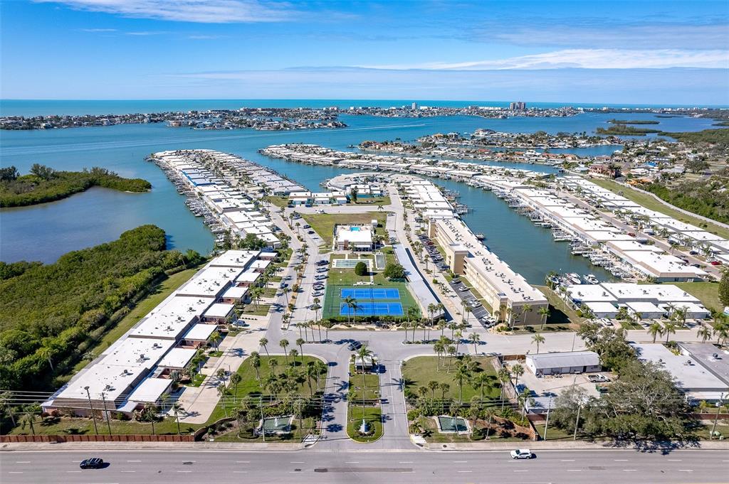1 Boca Ciega Point Boulevard, Unit 113 St. Petersburg, FL 33708 - Photo 2 of 36 an aerial view of a city