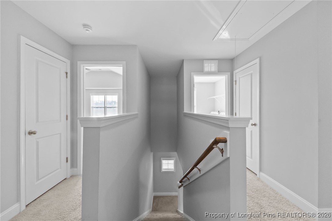 298 Turkey Trot Lane Raeford, NC 28376 - Photo 15 of 43 a view of entryway with wooden floor and stairs